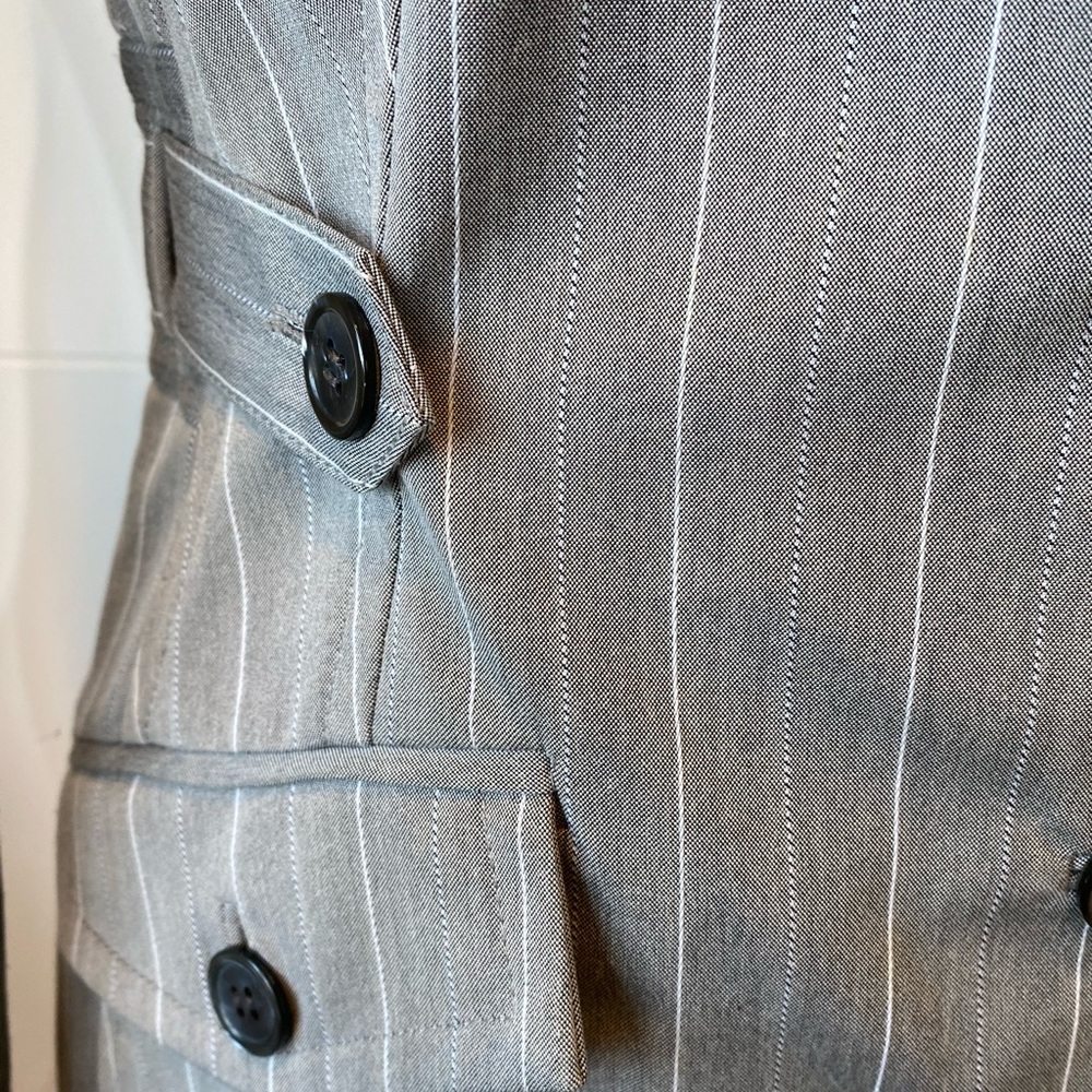 ETCETERA Classic pinstriped blazer with button details - Picture 5 of 7